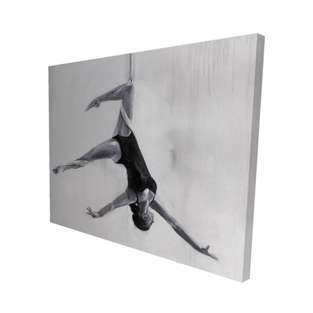 FONDO 16 x 20 in. Dancer on Aerial Silks-Print on Canvas FO2790817